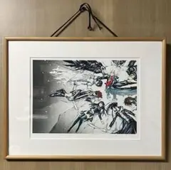 D.Gray-man複製原画12　直筆サイン 集英社 - 非売品 複製サイン色紙 D.Gray-man アレン ティム