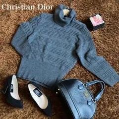 Christian Dior クリスチャンディオール タートルネック ニット
