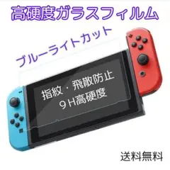 ■Nintendo Switch ブルーライト カット ガラスフィルム 任天堂