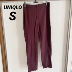 新品未着用⭐️UNIQLO ユニクロ ストレッチパンツ ボルドー M