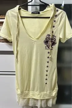NMK Tシャツ　カットソー　フードつき