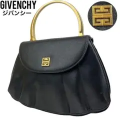 ✨良品 GIVENCHY ジバンシー ハンドバッグ ブラック 黒 手提げ レザー