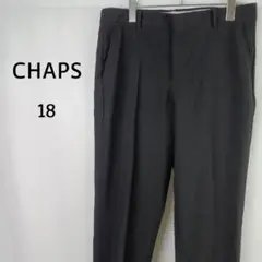 CHAPS　スラックスパンツ　18　ブラック