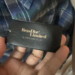 BrasDior Limited チェック柄長袖シャツ Mサイズ