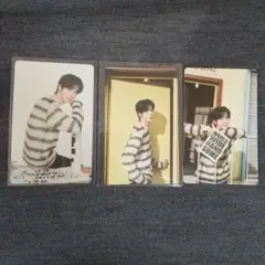 BTS JINジン RUNSEOKJIN ミニフォト トレカ ③⑥⑪3枚セット