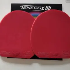 TENERGY 05 卓球ラバー 赤 特厚　 2枚セット