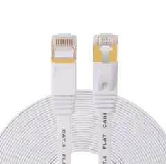 AnKuly LANケーブル (50m) フラットケーブル CAT6