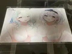 ホロライブ　白銀ノエル　セレスファウナ　プレイマット　デスクマット　未開封