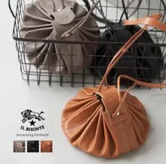 イルビゾンテ 巾着 ショルダーバッグ