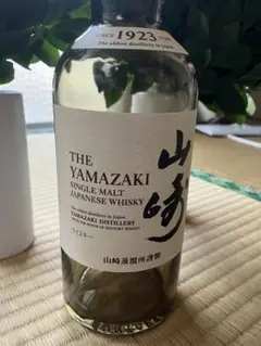 山崎 シングルモルトウイスキー 700ml から瓶