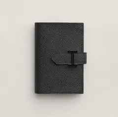 新品未使用 レア HERMES エルメス べアン カードケース モノクローム