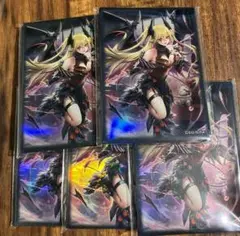遊戯王 紅涙の魔ラクリモーサ スリーブ 20枚×5袋 100枚 未開封品