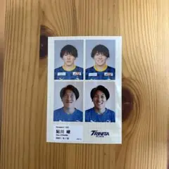 大分トリニータ　ビンゴ大会　フォトカード　鮎川峻選手