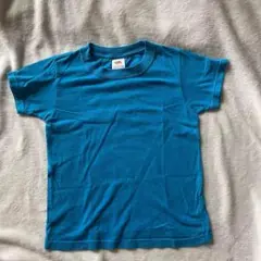 FRUITS of THE LOOM　キッズ男の子120 半袖Tシャツ青