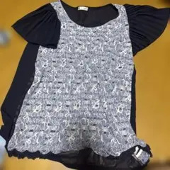 axesfemme 半袖　シースルー