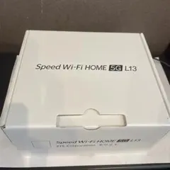未使用Speed Wi-Fi HOME 5G L13 ホワイト2025年製