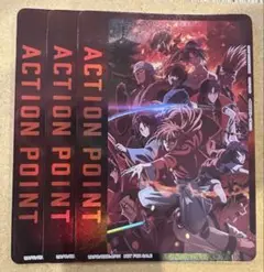 ユニオンアリーナ　るろうに剣心　アクションポイント　プロモーションパック3枚