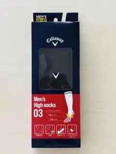【Callaway】キャロウェイ メンズ 防菌防臭 ハイソックス 靴下 ゴルフ
