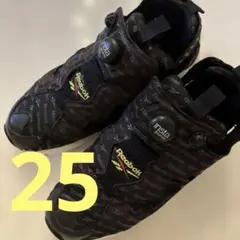 Reebok Insta Pump スニーカー ブラック　メンズ　レディース