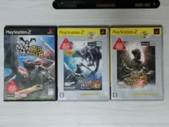 【ps2】モンスターハンター1、2、G（送料込み）