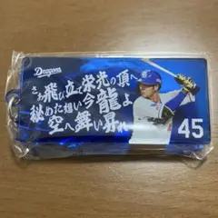 ⭐️中日ドラゴンズ　☆野球ガチャ　☆応援歌キーホルダー　☆45 土田龍空選手！