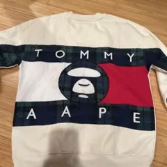 APEコラボトミージーンズトレーナー