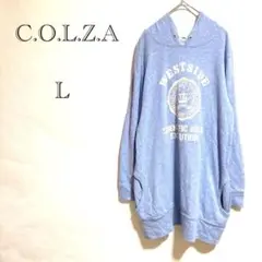 コルザ C.O.L.Z.A プリントロングパーカー 【L】カジュアル 長袖 綿