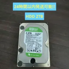 WesternDigital HDD 2TB グリーン