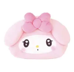 サンリオぬいぐるみシェル型フェイスポーチ マイメロディ