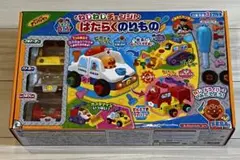 【新品 未使用】アンパンマン くみたてDIY ねじねじチェンジ!はたらくのりもの