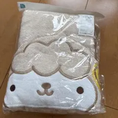 【新品】ひつじ　フード付きタオル ベビータオル 湯上がりタオル