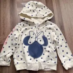 GAP/80cm/ミニーマウス/裏毛パーカー
