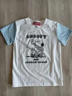 値下げ　新品未使用タグ付き　PEANUTS スヌーピー Tシャツ 120センチ
