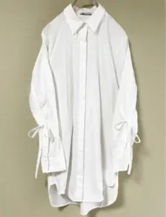新品【T by ALEXANDER WANG】シャツワンピ レースアップブラウス