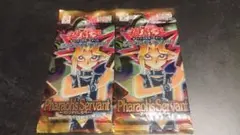 未開封 遊戯王 ファラオのしもべ 2パック