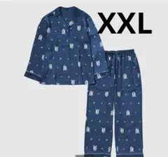 ユニクロ UNIQLO サテンパジャマ ディズニー XXL 白雪姫②ネイビー