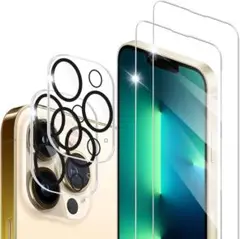 iPhone14 pro ガラスフィルム （2枚入り）カメラフィルム（2枚入り）