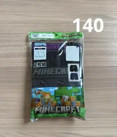 新品★ マインクラフト　Minecraft ボクサーブリーフ 2枚組　140
