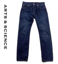 【美品】ARTS & SCIENCE ☆ ストレートデニム ♪セルビッチ 赤耳