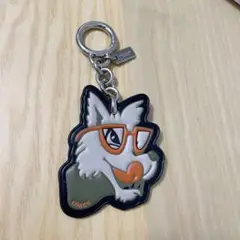 coach コーチ キーホルダー ウルフ オオカミ 狼