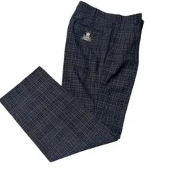 TROUGHS SPORTS チェック柄　タックパンツ サイズ73 G184