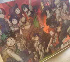 【新品未開封】ジャンプフェスタ2018 僕のヒーローアカデミア 十傑 下敷き