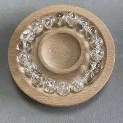 天然アイリスクォーツ　人工加工あり　天然石ブレスレット　天然水晶　アクセサリー