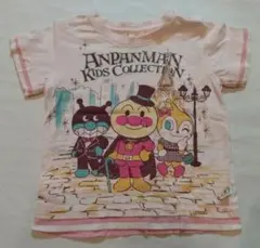アンパンマン　キッズコレクション　神戸　ミュージアム　ピンク　Tシャツ　90