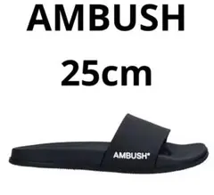 【新品未使用】AMBUSHアンブッシュ　レザーサンダル25cm 新品未使用】AMBUSHアンブッシュ レザーサンダル25cm