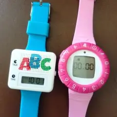 九九ソングバンド　えいごスタートウォッチ　2本セット