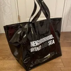 NEIGHBORHOOD WIND AND SEA トートバッグ ブラック
