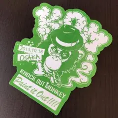 KNOCK OUT MONKEY ノクモン KOM ステッカー シール