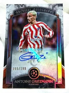 Topps グリーズマン サイン カード アトレティコ マドリード auto