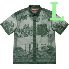 25SS Supreme Last Supper Lace S/S Shirt